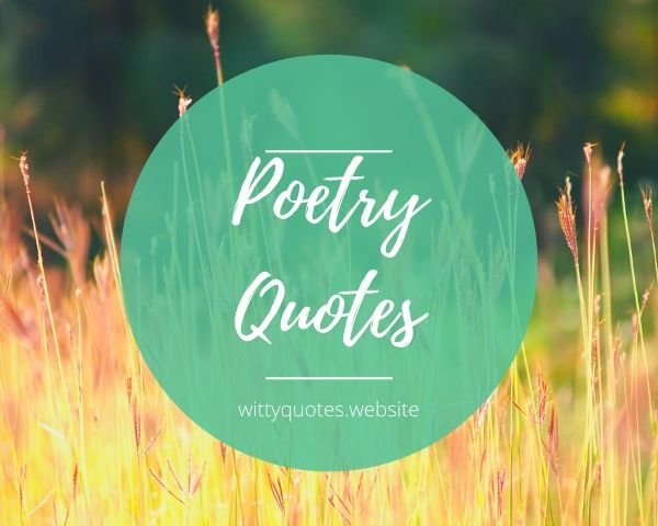 Poetry Quotes