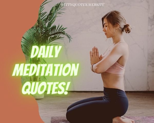 Daily Meditation Quotes