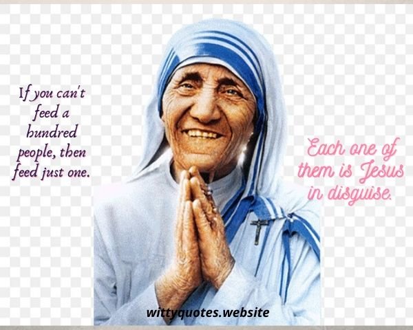 Mother Teresa Quotes On Service