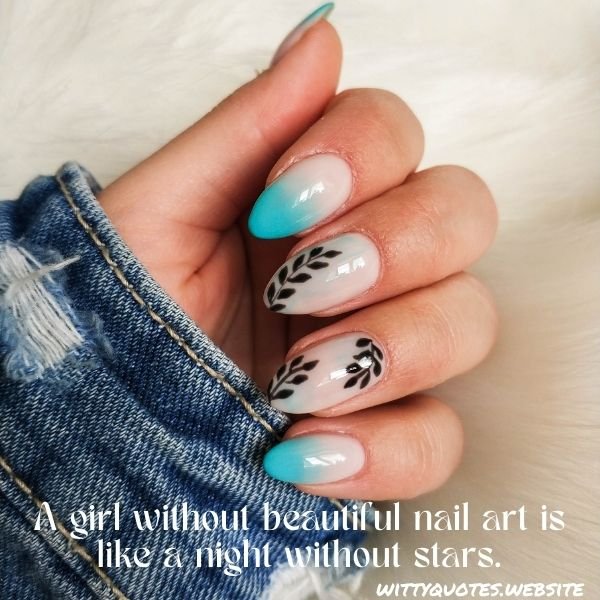 Nail Art Captions for Instagram
