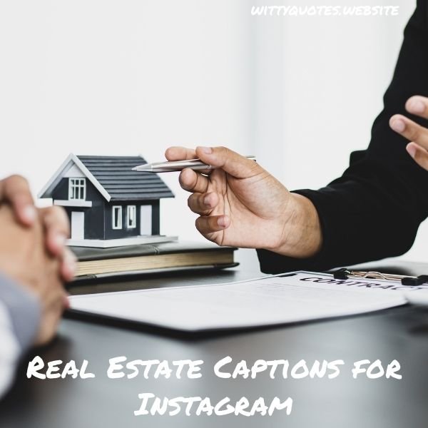 Real Estate Captions for Instagram