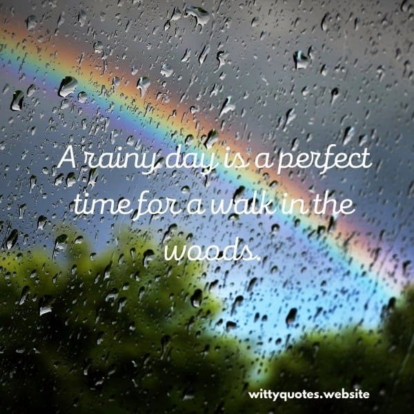 Cute Rainy Day Quotes