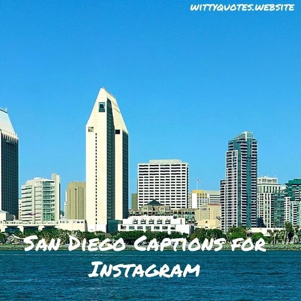 San Diego Captions for Instagram