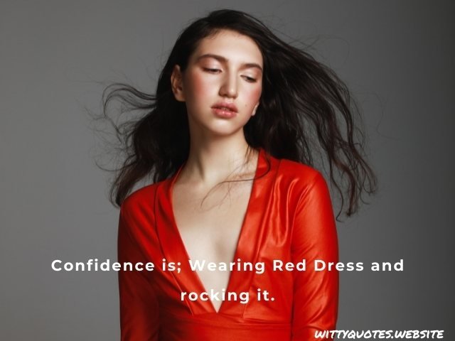 Red Dress Quotes for Instagram