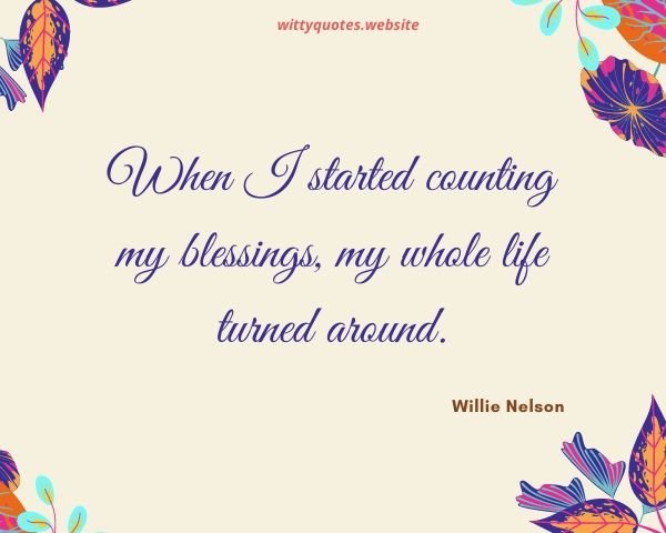 Quotes About Blessing In Life