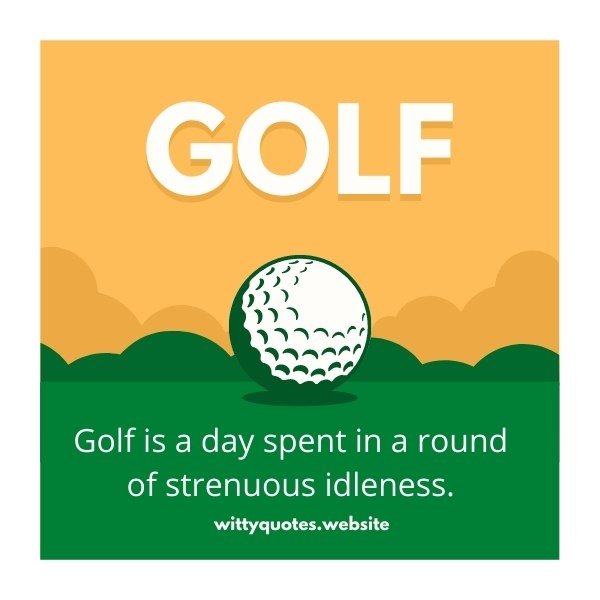 Famous Golf Quotes For Instagram