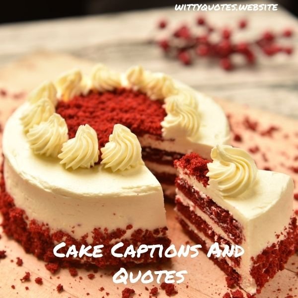 Cake Captions and Quotes